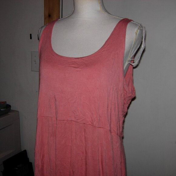24/7 Maurices Pink Tank Dress XL - Picture 2 of 4